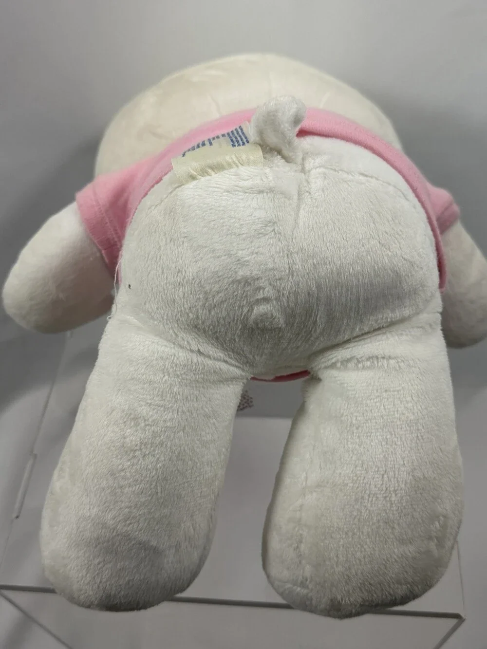 Build A Bear Sanrio Hello Kitty White Plush with Pink Bow 18” BAB w Pink T-Shirt